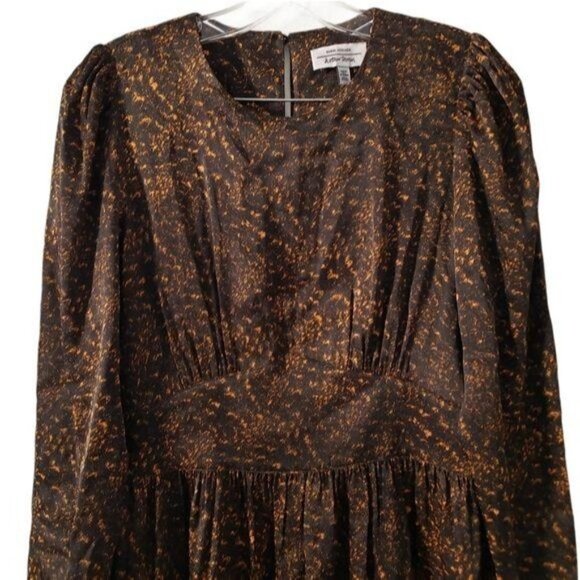 & Other Stories Black Printed Mini Dress - Picture 2 of 9